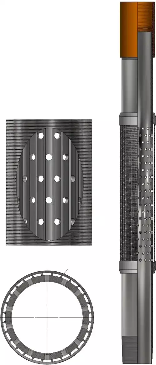 Fit To Base Screen on Perforated Basepipe